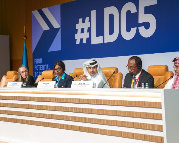 EAA concludes a successful week at the  United Nations fifth Least Developed Countries Conference in Doha